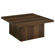 Devar 3-piece Square Coffee and End Table Set Dark Pine - 710888-S3