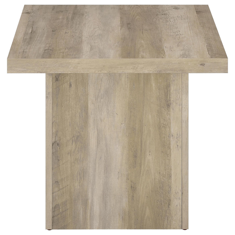 Devar 3-piece Square Coffee End Table Set Distressed Pine - 710878-S3