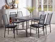 Devar Gray Metal Dining Set - DMV FurnitureDining Room Set