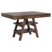 Dewey Rectangular 60-inch Counter Height Dining Table Walnut - 115208