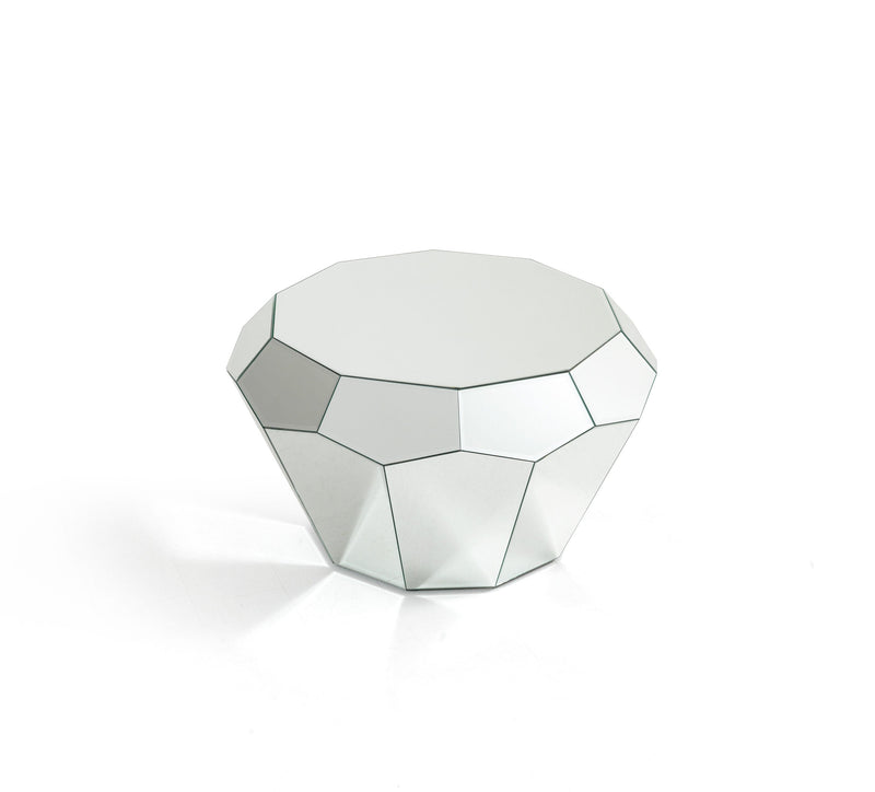 Diamond Mirrored  Coffee Table - DIAMOND-MIRRORED-CT
