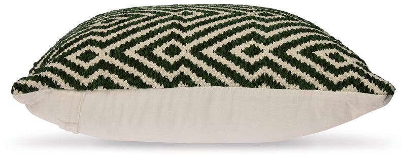Digover Green/Ivory Pillow (Set of 4) - A1001036