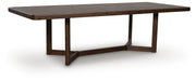 Dilenno Dark Brown Dining Extension Table - PCD857-35