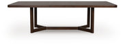 Dilenno Dark Brown Dining Extension Table - PCD857-35