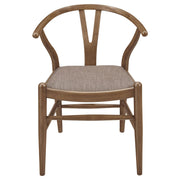 Dinah 5-piece Round Solid Wood Dining Set Walnut - 108471-S5
