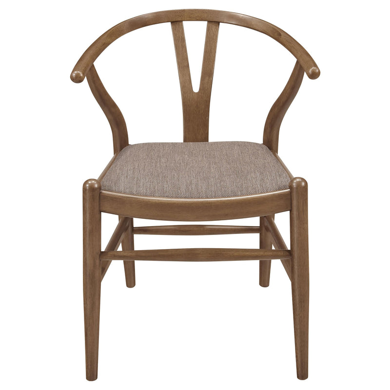 Dinah 5-piece Round Solid Wood Dining Set Walnut - 108471-S5