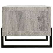 Dinard Engineered Wood Cocktail Coffee Table Grey Driftwood - 720878
