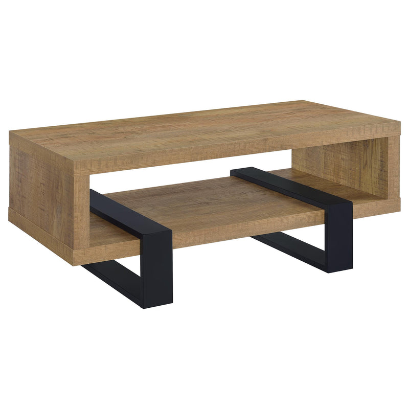 Dinard Engineered Wood Cocktail Coffee Table Mango - 723678