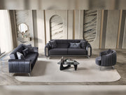 Dior 3-pieces (Sofa & Loveseat & Chair) Livingroom Set in Cream - 200-ST-DIO-FLORIA04-321