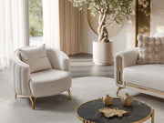 Dior Chair in Cream - 200-ST-DIO-FLORIA04-B