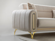 Dior Convertible Sofa in Cream - 200-ST-DIO-FLORIA04-3