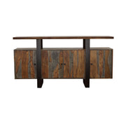 Ditman 4-door Solid Wood Sideboard Buffet Grey Sheesham - 110185
