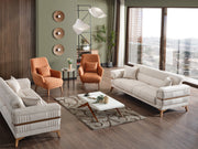 Divano Chair in Brick - 200-ELIF-DIV-A310-B