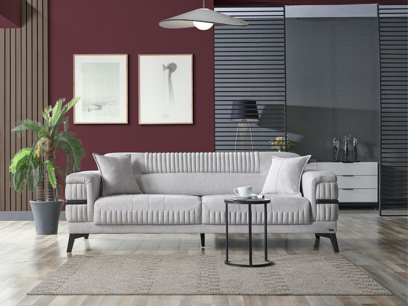 Divano Convertible Loveseat in Beige - 200-ELIF-DIV-A310-2