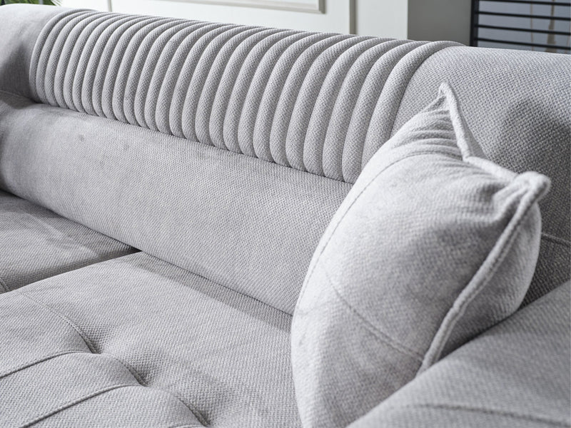 Divano Convertible Loveseat in Beige - 200-ELIF-DIV-A310-2