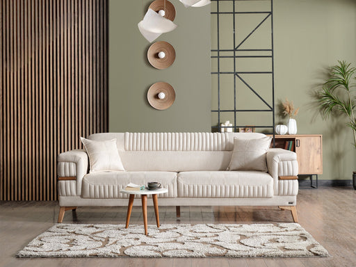 Divano Convertible Loveseat in Beige - 200-ELIF-DIV-A310-2