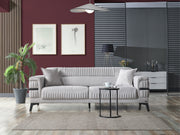 Divano Convertible Loveseat in Cream - 200-ELIF-DIV-A311-2