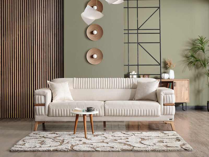 Divano Convertible Sofa in Beige - 200-ELIF-DIV-A310-3
