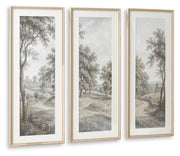 Dixonburg Taupe/Gray Wall Art (Set of 3) - A8000562