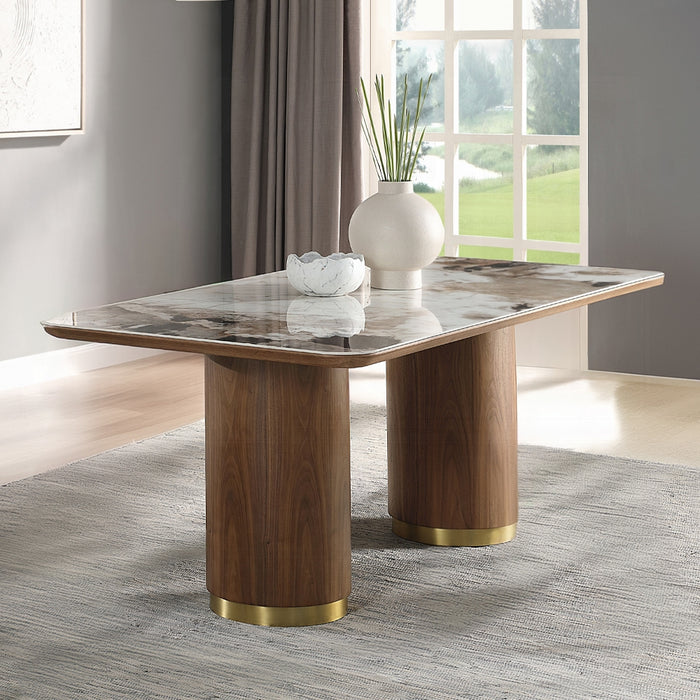 Willene Dining Table W/Ceramic Top