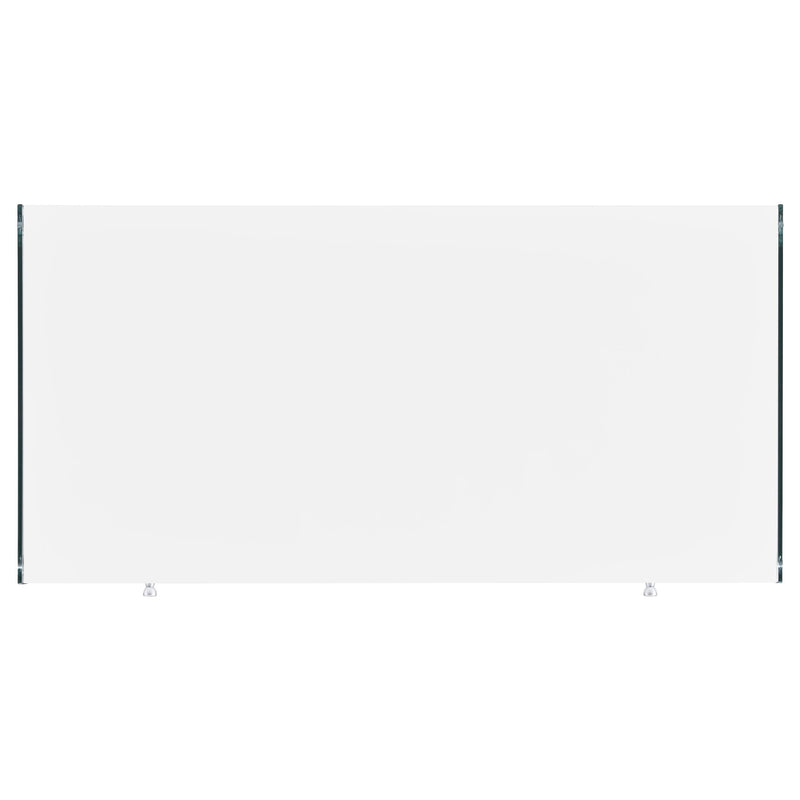 Dobrev 48-inch 2-drawer Writing Desk White High Gloss - 800829