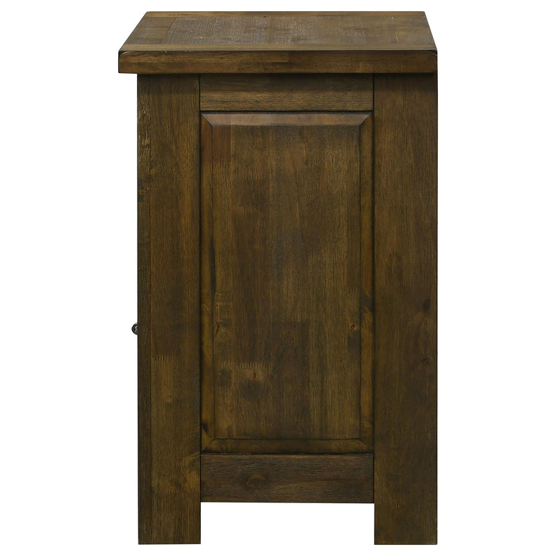 Doherty 1-drawer Nightstand Bedside Table Rustic Brown - 225162
