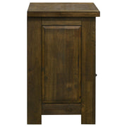Doherty 1-drawer Nightstand Bedside Table Rustic Brown - 225162