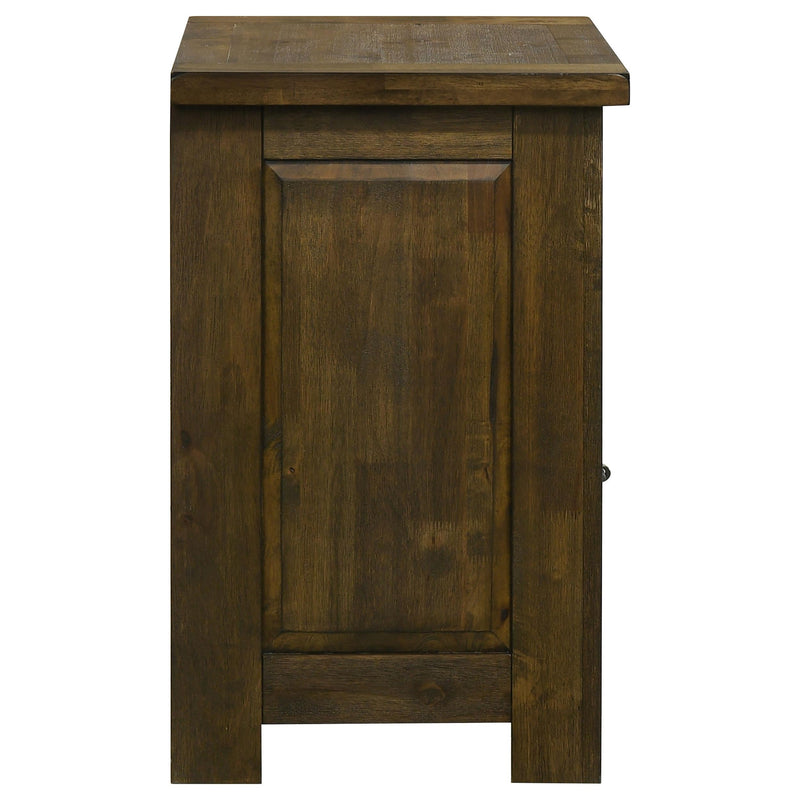 Doherty 1-drawer Nightstand Bedside Table Rustic Brown - 225162