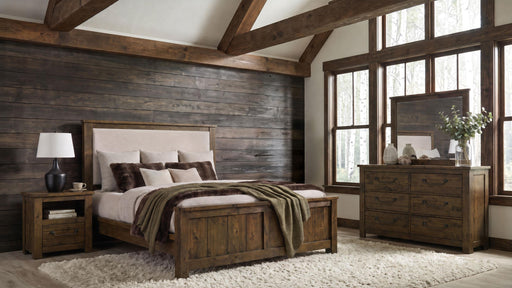 Doherty 4-piece California King Bedroom Set Rustic Brown - 225161KW-S4