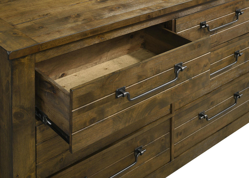 Doherty 4-piece Queen Bedroom Set Rustic Brown - 225161Q-S4