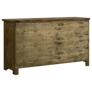 Doherty 6-drawer Bedroom Dresser Rustic Brown - 225163