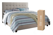 Dolante Beige Queen Upholstered Bed - DMV FurnitureQueen Bed