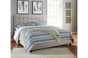 Dolante Beige Queen Upholstered Bed - DMV FurnitureQueen Bed