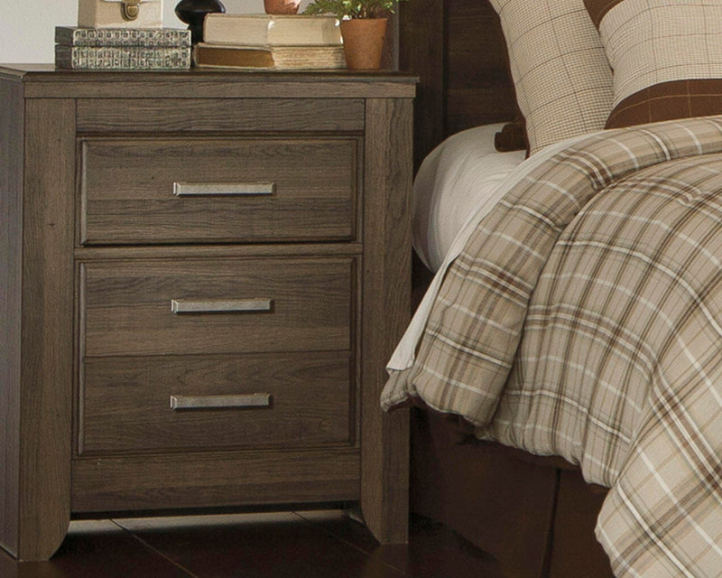 Dolante Multi Queen Upholstered Bed, Dresser, Mirror and Nightstand - B130B8