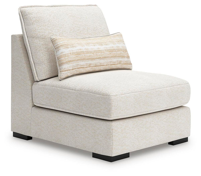 Donelson Creek Vanilla Armless Chair - 4800246