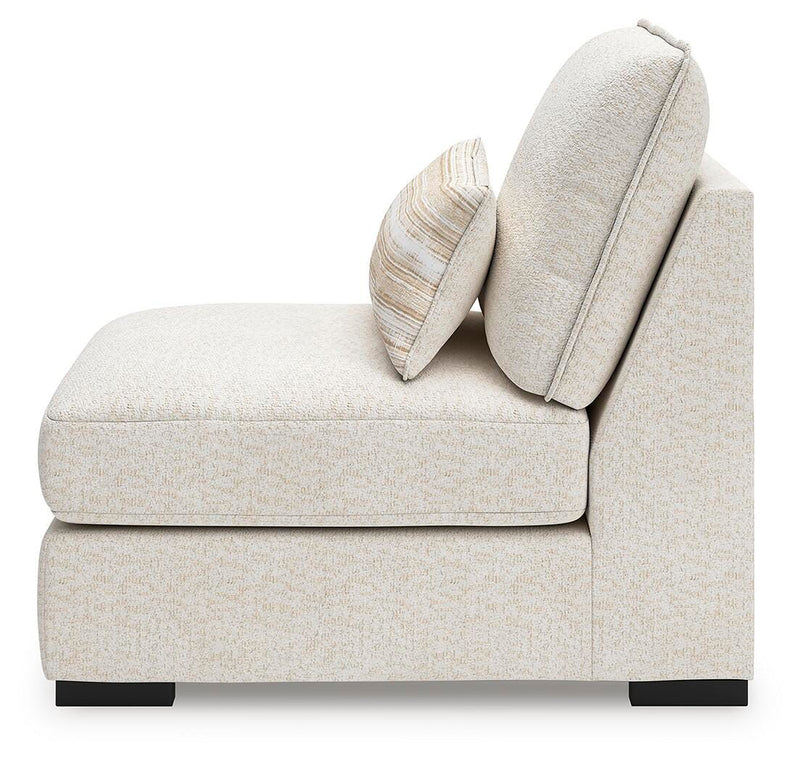 Donelson Creek Vanilla Armless Chair - 4800246