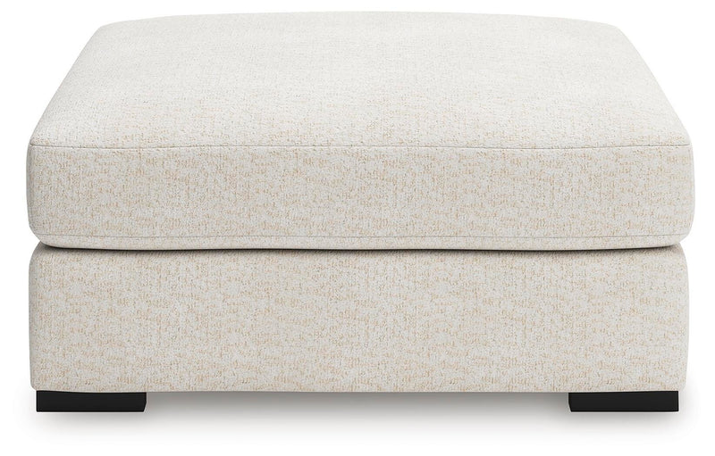 Donelson Creek Vanilla Oversized Accent Ottoman - 4800208