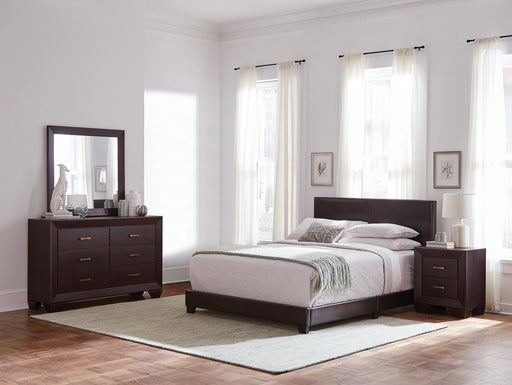 Dorian 4-piece Twin Bedroom Set Dark Cocoa - 300762T-S4