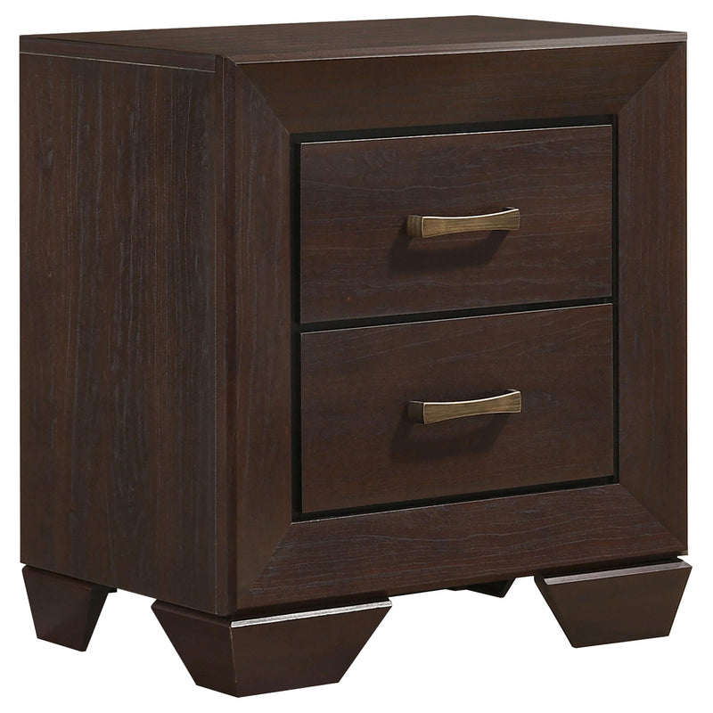 Dorian 5-piece Eastern King Bedroom Set Dark Cocoa - 300762KE-S5