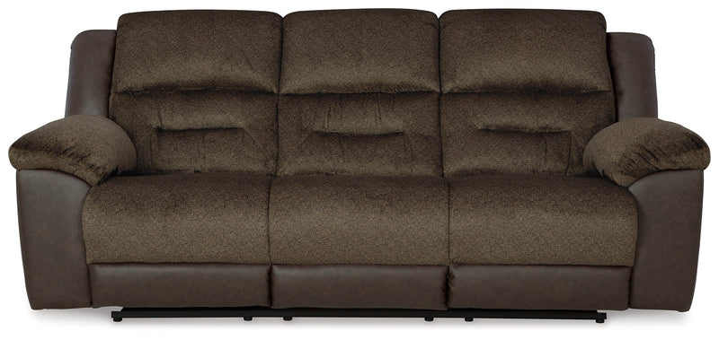 Dorman Chocolate Reclining Sofa