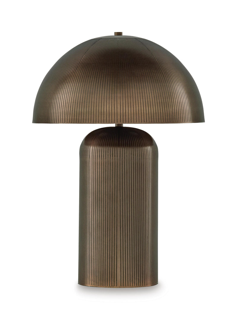 Dorriham Light Bronze Finish Table Lamp - L208554