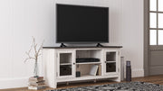 Dorrinson Two - tone Large TV Stand w/Fireplace Option - DMV FurnitureTV Stand