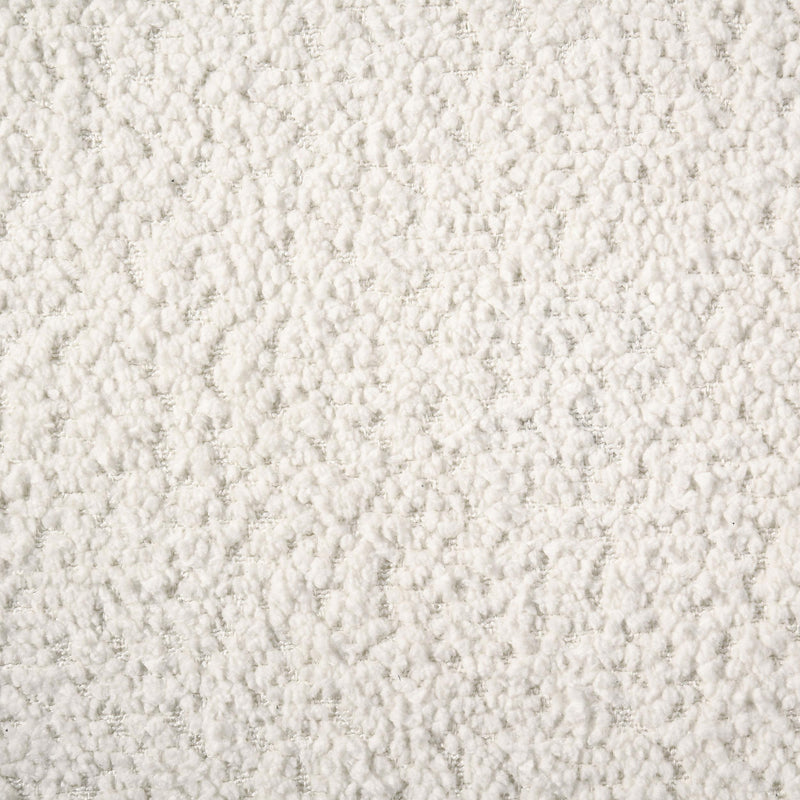 Dorset Fabric Upholstered Round Track Arm Sofa White - 509811
