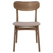 Dortch 5-piece Oval Solid Wood Dining Set Walnut - 108461-S5