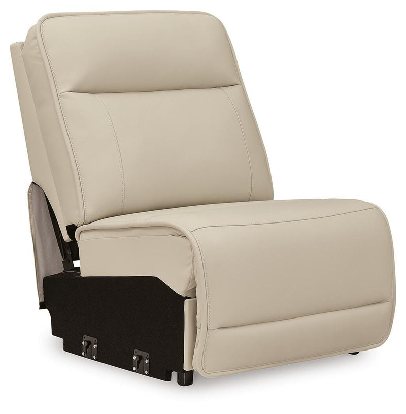 Double Deal Almond 4-Piece Reclining Sectional - U13001S6