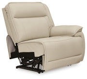 Double Deal Almond 6-Piece Reclining Sectional - U13001S7