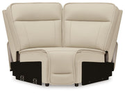 Double Deal Almond 6-Piece Reclining Sectional - U13001S7