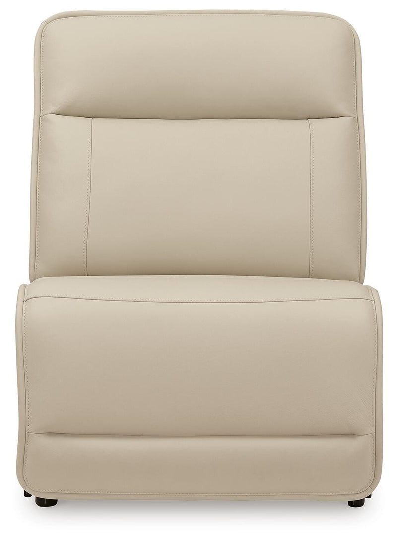 Double Deal Almond 6-Piece Reclining Sectional - U13001S7