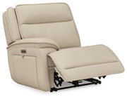Double Deal Almond 6-Piece Reclining Sectional - U13001S7
