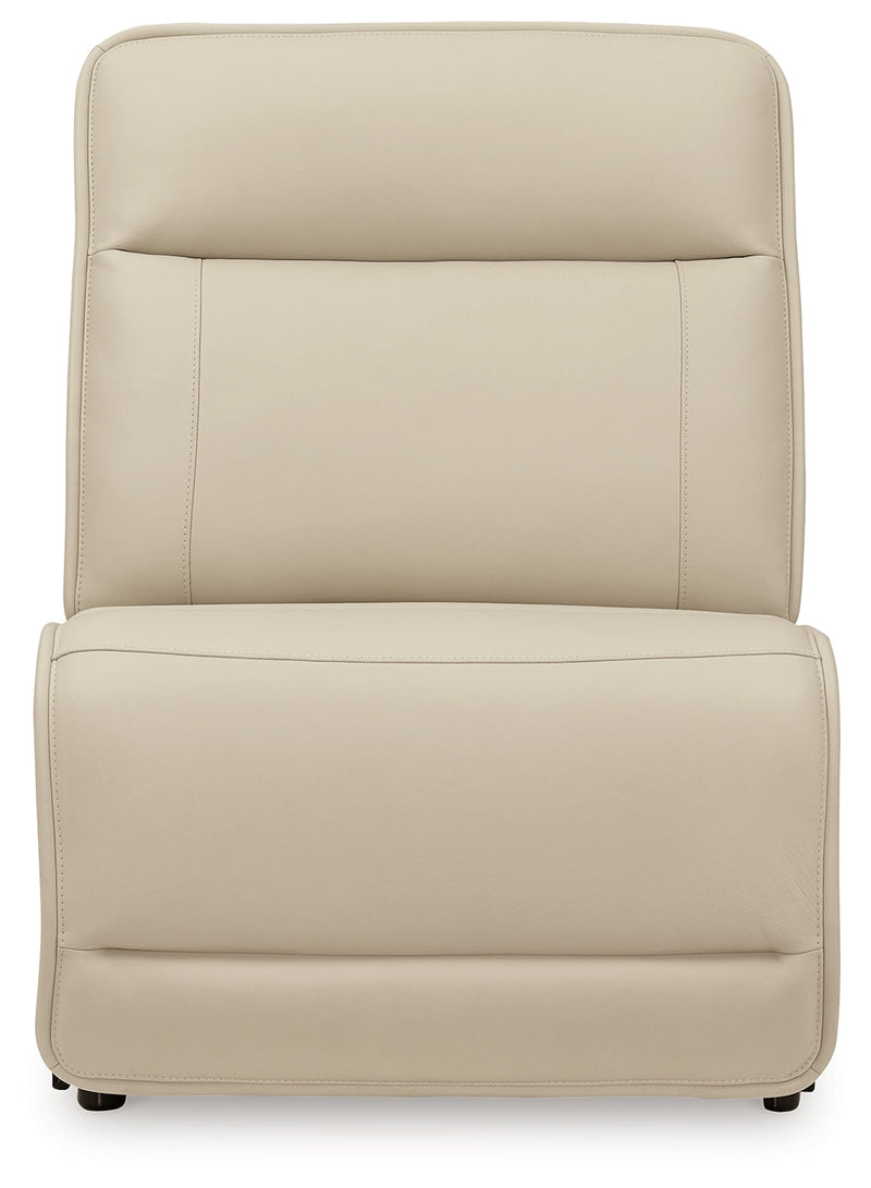Double Deal Almond Armless Chair - U1300146